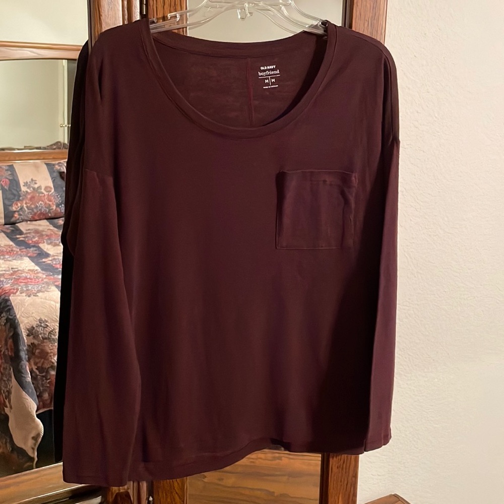 Old Navy boyfriend  Long Sleeved Shirt